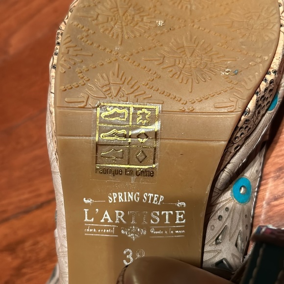 Spring Step L’Artiste Leather Sandals - Picture 10 of 13